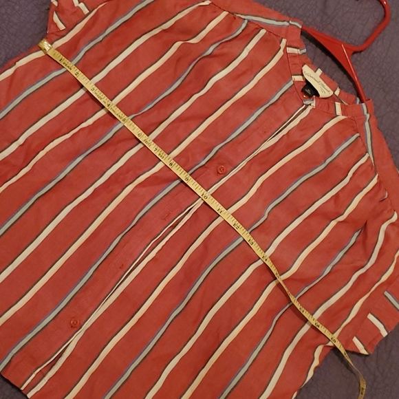 Striped button down top size XS - Picture 4 of 5